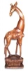 Деревянная фигурка ручной работы "Жираф" 60 см  